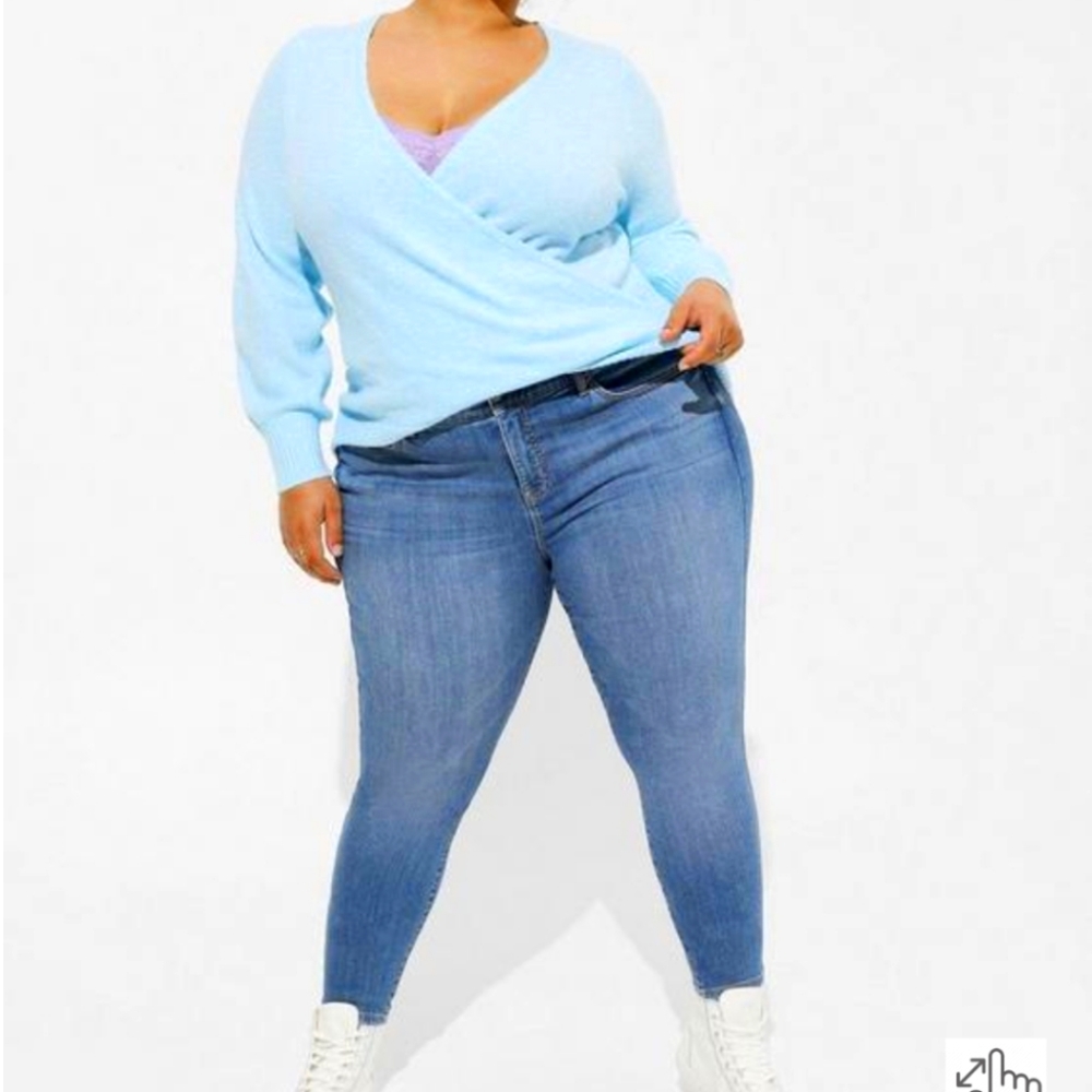 Torrid Size 18R Bombshell Skinny Jeans